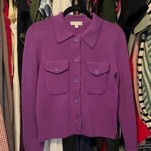 J Crew Purple Sweater